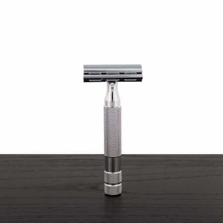Rockwell 6C Razor, White Chrome - West Coast Shaving